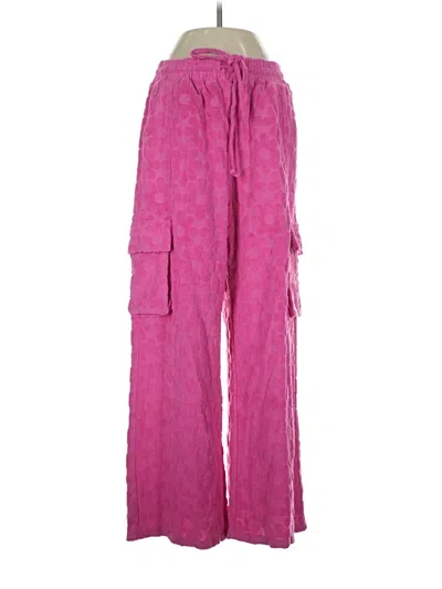 Pre-owned Jodifl Casual Pants In Pink