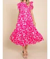 Jodifl Closer You Get Maxi Dress In Pink