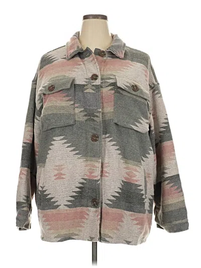 Pre-owned Jodifl Coat In Gray