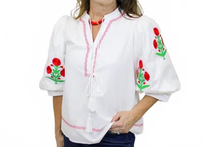 Jodifl Desert Rose Blouse In White