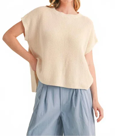 Jodifl Discover You Knit Top In Oatmeal In Neutral