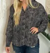 Jodifl Dot Blouse In Iconic Black In Multi
