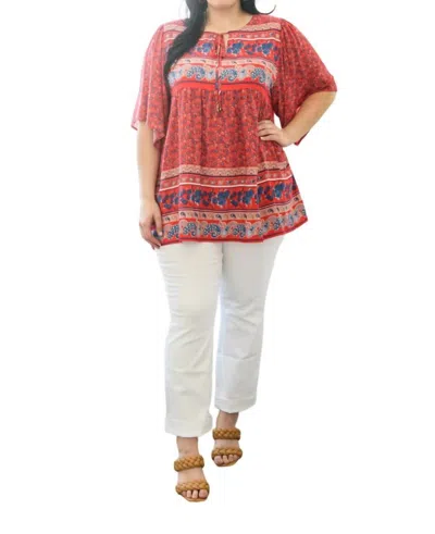 Jodifl Easy Street Top In Red