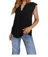 Jodifl Elevate Everyday Blouse In Black In Black