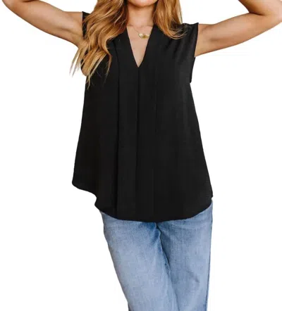 Jodifl Elevate Everyday Blouse In Black