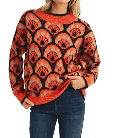 Jodifl Embrace Fall Sweater In Orange