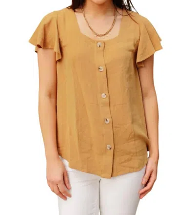 Jodifl Envy Me Top In Taupe In Brown