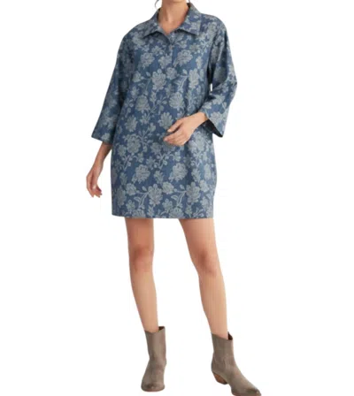 Jodifl Essie Mini Dress In Dark Denim In Blue