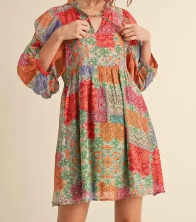Jodifl Everlasting Love Dress In Lavender Multi
