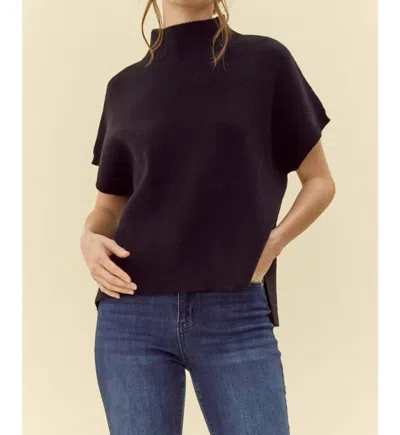 Jodifl Everything Is Good Sweater In Black