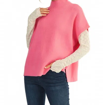 Jodifl Everything Is Good Sweater In Bubblegum In Pink