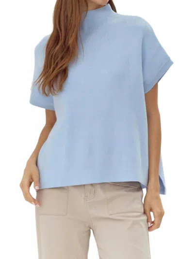 Jodifl Everything Is Good Sweater In Sky Blue