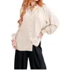 Jodifl For You I Do Button Up Blouse In Cream In White