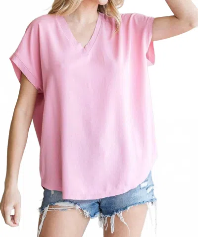 Jodifl Forever Famous Top In Candy Pink
