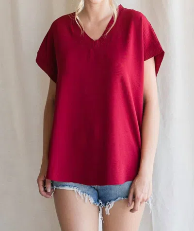 Jodifl Forever Famous Top In Ruby In Red