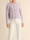 Jodifl Georgia Cardigan In Lavander In Multi
