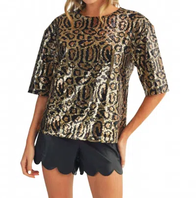 Jodifl Happy Times Top In Animal In Multi