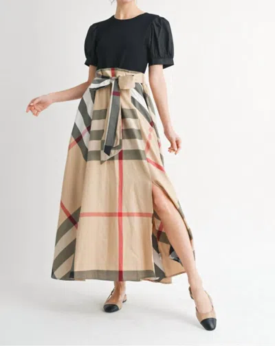 Jodifl Heather Dress In Taupe