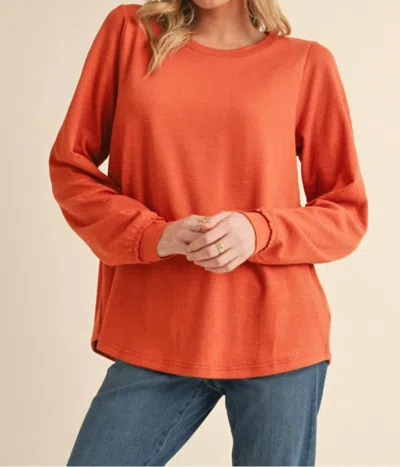 Jodifl I Would Imagine Top In Dusty Orange