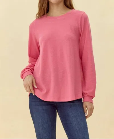 Jodifl I Would Imagine Top In Swept Away Pink