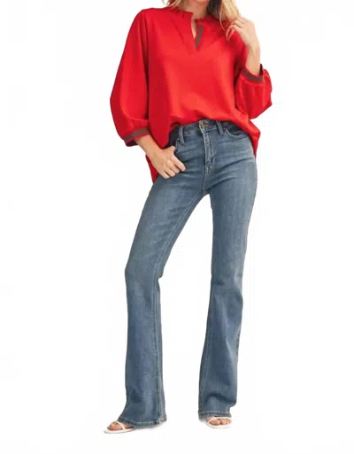 Jodifl It's A Date Top In Red