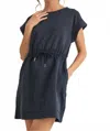 Jodifl Brady Athletic Mini Dress In Navy In Blue