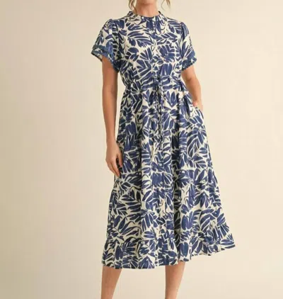 Jodifl Kaperton Dress In Navy