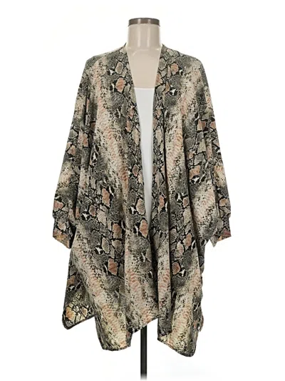 Pre-owned Jodifl Kimono In Gray