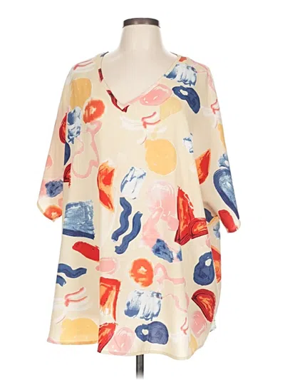 Pre-owned Jodifl Kimono In Orange