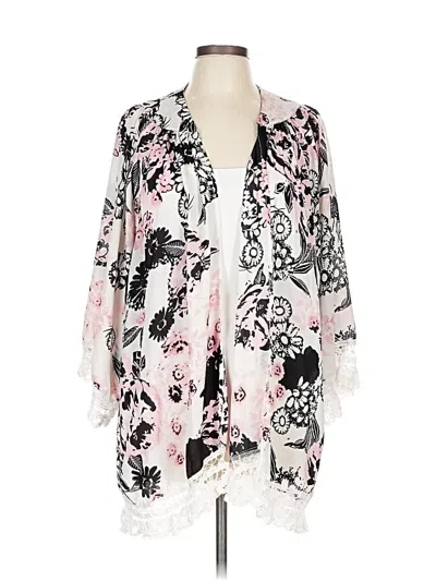 Pre-owned Jodifl Kimono In Pink