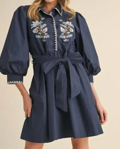 Jodifl Let's Boogie Dress In Blue