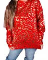 Jodifl Lila Sweater In Red In Red