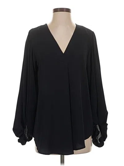 Pre-owned Jodifl Long Sleeve Blouse In Black