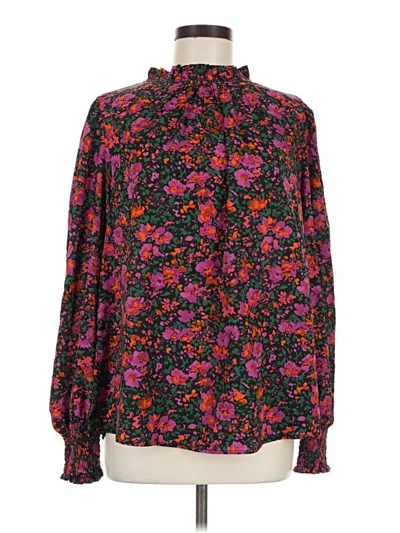 Pre-owned Jodifl Long Sleeve Blouse In Black