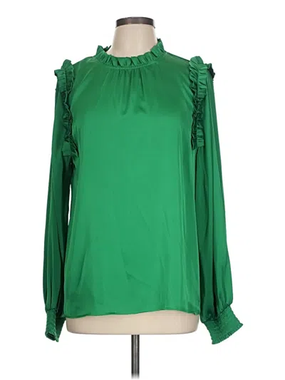Pre-owned Jodifl Long Sleeve Blouse In Green