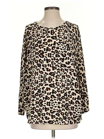 Pre-owned Jodifl Long Sleeve Blouse In White