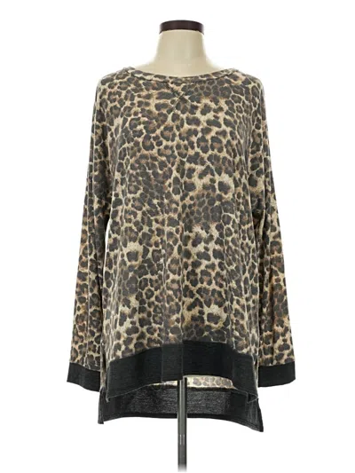 Pre-owned Jodifl Long Sleeve T-shirt In Brown