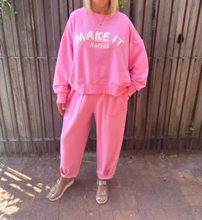 Jodifl Make It Happen Set In Pink