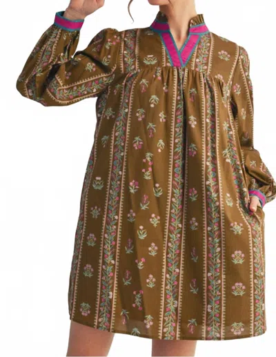 Jodifl Meadowlane Mosaic Dress In Multi