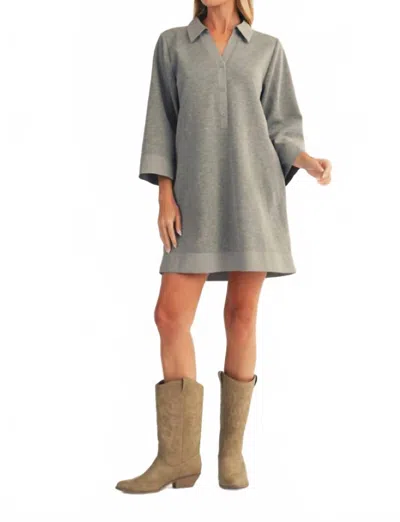 Jodifl Moment Dress In Gray
