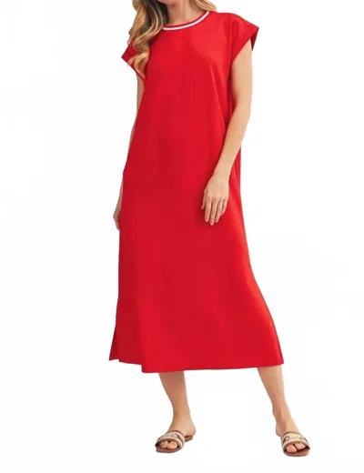 Jodifl My Identity Maxi Dress In Tomato Red