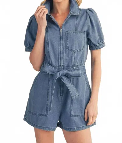 Jodifl Not The Ordinary Romper In Blue