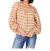 Jodifl One Fine Afternoon Top In Caramel In Brown