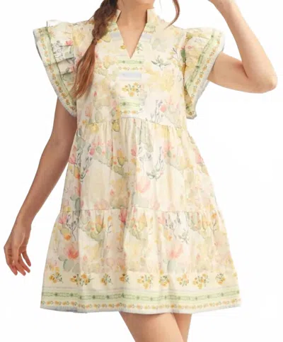 Jodifl One Step Closer Mini Dress In Multi