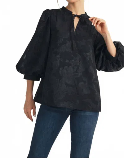 Jodifl Palace Top In Black