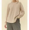 Shop Jodifl Perfect Long Sleeve Top In Oatmeal In White