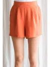 Jodifl Pull On Shorts In Amber In Brown