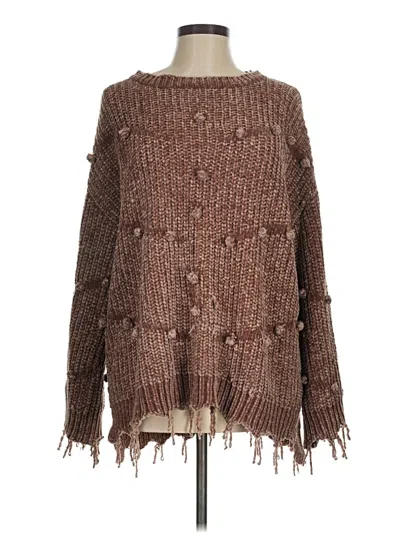 Pre-owned Jodifl Pullover Sweater In Brown