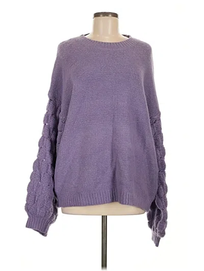Pre-owned Jodifl Pullover Sweater In Purple