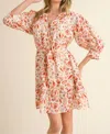 Jodifl Shelly Dress In Ivory